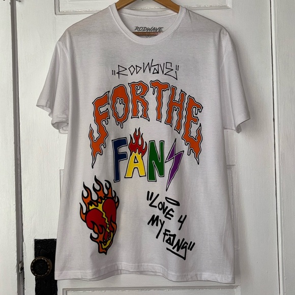 ROD WAVE FOR THE FANS CONCERT TEE - Picture 1 of 8